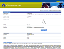 Tablet Screenshot of chlorophenol.com